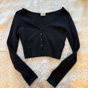 ARITZIA WILFRED black cardigan